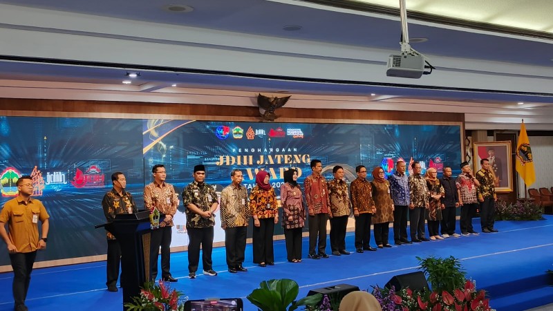 Rapat Koordinasi Pengelola Jaringan Dokumentasi dan Infromasi Hukum Provinsi Jawa Tengah Tahun 2025