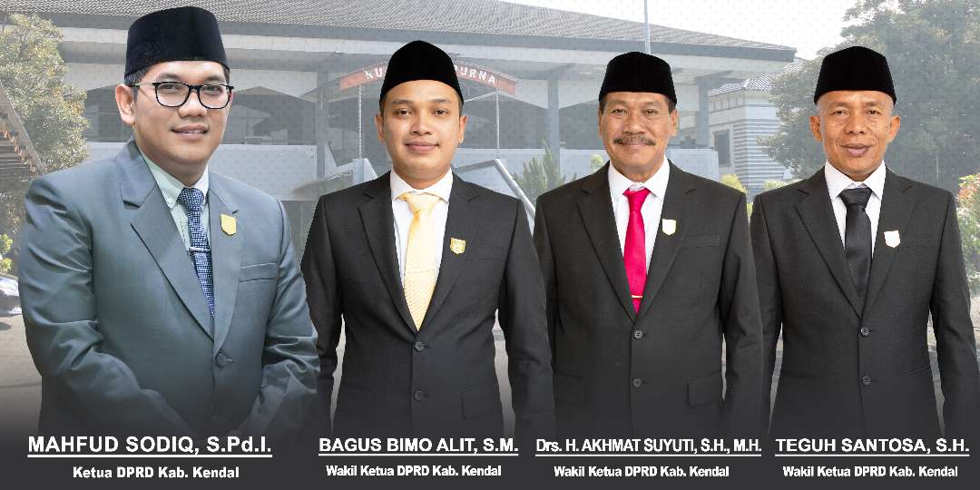 PIMPINAN DPRD KABUPATEN KENDAL MASA JABATAN 2024- 2029